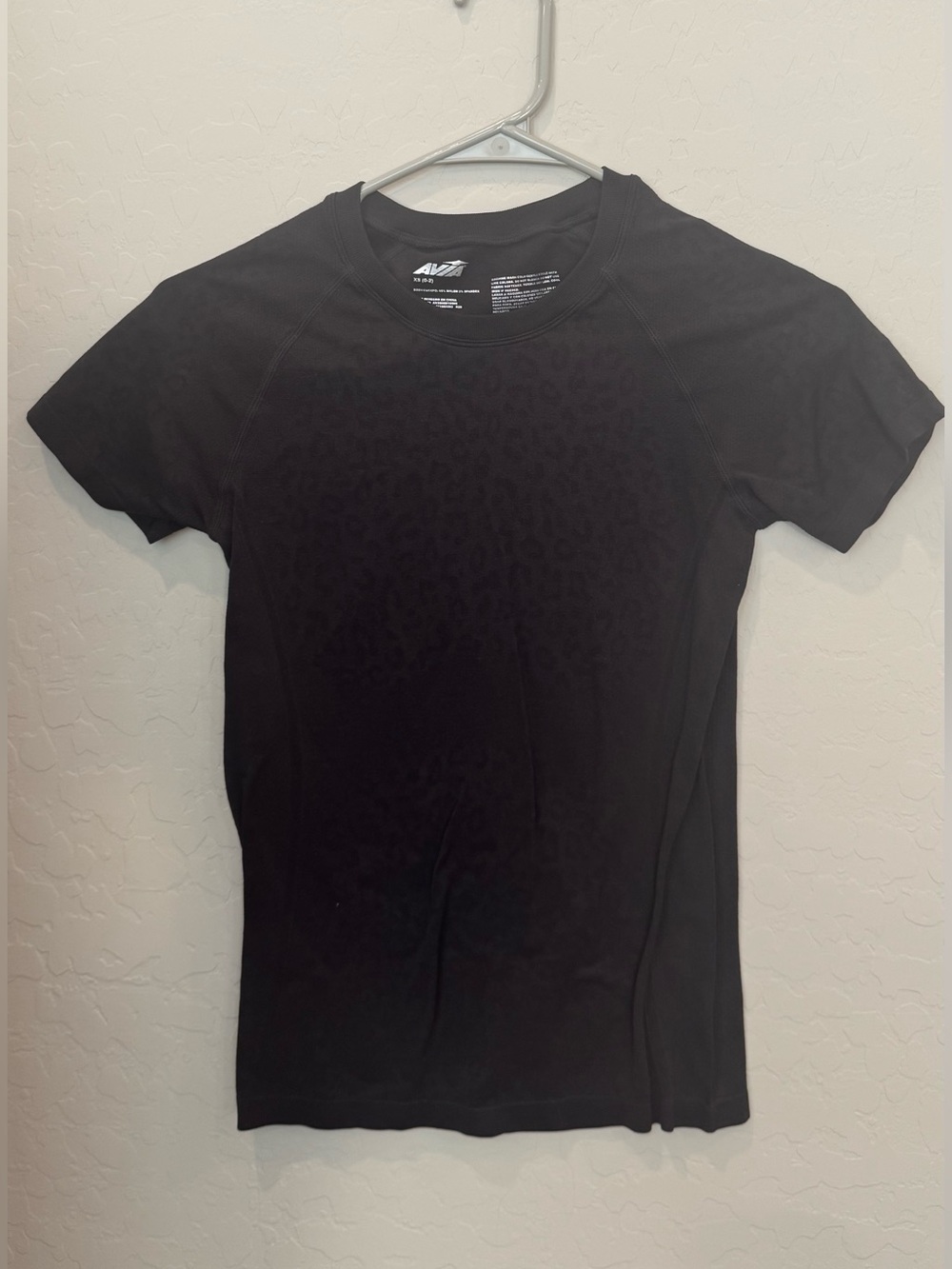 Avia Black Short-Sleeve Performance Tee